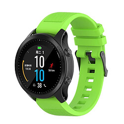 Bracelet en silicone vert pour votre Garmin Fenix 5/Fenix 5 Plus/Forerunner 935/Approach S60