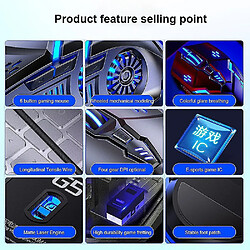 Avis Universal MICE GAMER MONDE WIRED 6BUTTON à 4 vitesses DPI RVB Backlight Gaming Mouse pour PUBG Computer PC ordinateur portable