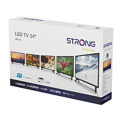 Strong TV 24'' HD - Compatible 24V, Triple-Tuners, HDMI, USB pas cher