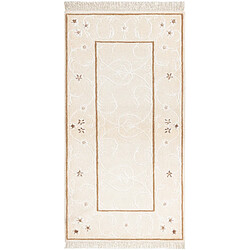 Vidal Tapis de laine 152x79 beige Darya 