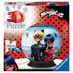 Ravensburger Puzzle 3d rond 72 p - miraculous