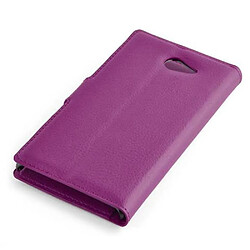 Cadorabo Coque Sony Xperia M2 / M2 AQUA Etui en Violet