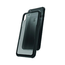 Muvit Glasskin Glass Case Transparente Contour Noir: Apple Iphone Xr