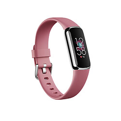 Avis Fitbit Luxe AMOLED Bracelet connecté Rose, Platine