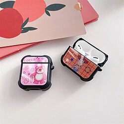 GUPBOO Airpods Coque Housse Étui Protecteur Compatible pour AirPods 3-verre d'histoire de jouet de dessin animé