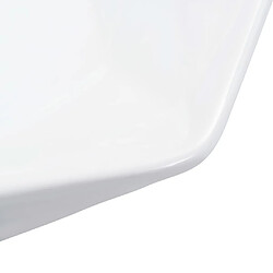 Acheter vidaXL Lavabo 41x36,5x12 cm Céramique Blanc