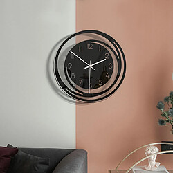 horloge murale horloges silencieux moderne rond grand décor pas cher