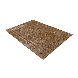 Avis Vidal Tapis de laine 283x200 brun Vintage Royal