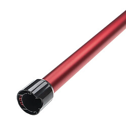 vhbw Tube d'aspirateur compatible avec Dyson V8 Carbon fibre aspirateur - raccord 35 mm, 74 cm, gris / rouge