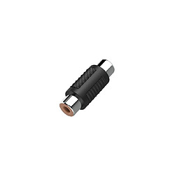 HAMA Adaptateur audio, fiche RCA femelle - fiche RCA femelle