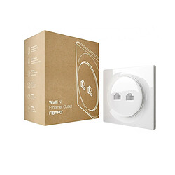 Prise encastrée Ethernet - Gamme Walli N - Fibaro