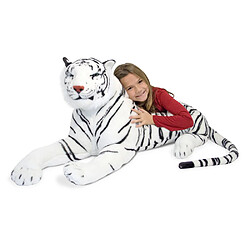 Melissa & Doug Tigre Blanc en peluche