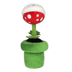 TOGETHER Peluche Plante Piranha de Super Mario 23 cm Vert