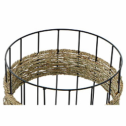 Set de basket DKD Home Decor Métal Fibre Loft (3 pcs)