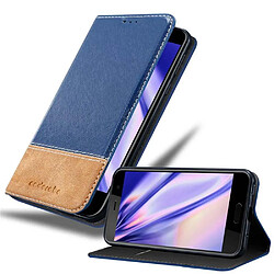 Cadorabo Coque HTC U PLAY Etui en Bleu