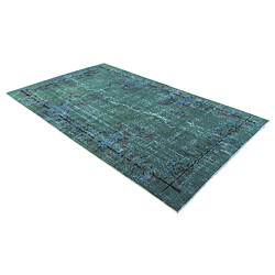 Vidal Tapis de laine 269x142 vert Ultra Vintage pas cher