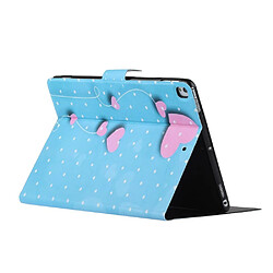 Acheter Etui en PU impression de modèle avec support et porte-cartes coeur d'amour pour votre Apple iPad 10.2 (2019)