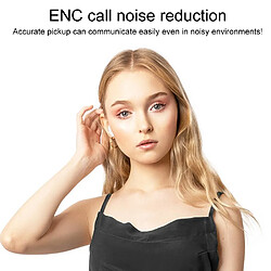 Yonis Ecouteurs Bluetooth Ecran Tactile ANC HiFi pas cher