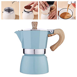 Avis Machine à Expresso Classique Sur La Cuisinière Tasse à Expresso Moka Pot Lake Blue 150ml