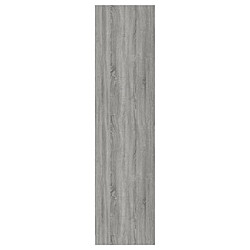 Acheter vidaXL Armoire avec tiroirs Sonoma gris 50x50x200 cm Bois d'ingénierie