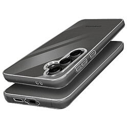 Mayaxess Coque Silicone Souple pour Samsung Galaxy S24 FE Transparent