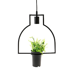 Acheter E27 Suspension Lampe Lampe Feu Plantes Plafonnier Suspension Lampes Lamp Decor # 5