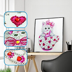 Avis bricolage 5d diamant broderie mosaïque chat peinture point de croix décor à la maison rose