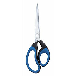 Mgm Wedo 98910 Ciseaux en acier inoxydable 25,5 cm avec poignée softcut Noir/Bleu