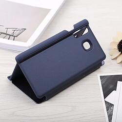 Acheter Wewoo Housse Coque Etui en cuir incassable pour banderole incurvée pour HuHonor 10 Lite / P Smart (2019), avec support et fonction veille / réveil (bleu)