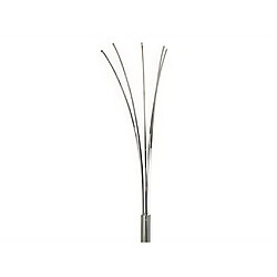 Vente-Unique Lampadaire 5 branches LEDs design FILAE - Métal - H. 189 cm - Argenté pas cher