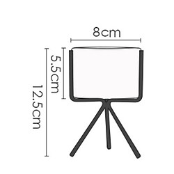 2x Support De Support De Plante En Métal Et Supports De Pots De Jardinière Ceremic Pour La Maison Taille S + M