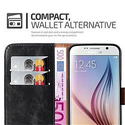 Acheter Cadorabo Coque Samsung Galaxy S6 Etui en Noir