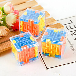 Wewoo 3 PCS 3D Cube Maze Jouet Soulagement Du Stress Jouets D'éducation Précoce