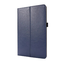 Etui en PU conception de cheval fou avec support bleu pour votre Samsung Galaxy Tab A7 10.4 (2020)