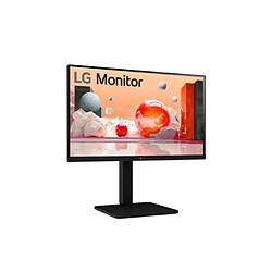 ECRAN LG 24" Noir IPS 16:9 5ms 1920x1080 100Hz 250cd/m2 HDMI 1.4 DisplayPort VGA HPs 2x2W Réglab haut inclinaison rotation orientation mode lecture mode DAS