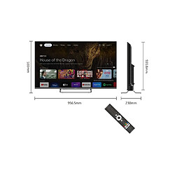 Acheter Smart Tech TV 4K UHD 43" (108 cm) 43UG02V, Smart TV Google TV, HDMI, USB, HEVC, Dolby Audio, HDR 10, CHROMESCAST, Google Assistant