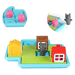 Universal Trois petits cochons jeu de cache-cache intelligent défi compétences puzzle c jeu