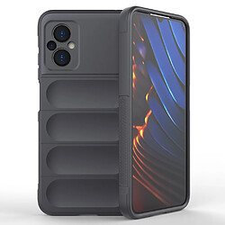 Coque en TPU anti-rayures pour votre Xiaomi Poco M4 5G/4G - gris foncé