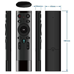 Universal Q5 Bluetooth Voice Remote Air Mouse pour Smart TV Box (Bluetooth, pas USB)