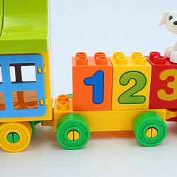 Universal 50 Pièces Nombre de Trains Urbains Grandes Particules Compatibles Depot Blocs Bricolage Briques Éducation Bébé Jouets Cadeaux pour Enfants | Blocs pas cher