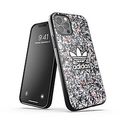 Avis Adidas Coque de Protection pour iPhone 12 et 12 Pro Originals Belista Flower Noir