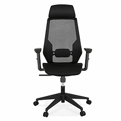 Paris Prix Fauteuil de Bureau Ergonomique Tork 128cm Noir