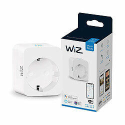 Avis WiZ Prise Intelligente Philips Enchufe Inteligente Blanc Noir Polycarbonate Plastique