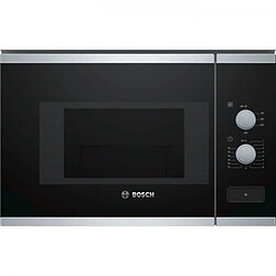 Micro-ondes Pose libre BOSCH BFL520MS0 - Monofonction - Inox - 20 L - 800 W