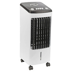 (Blanc) Refroidisseur d'Air Portable Climatiseur à Ventilateur AC Unité de Ventilation sur Roues avec 2 Packs de Glace