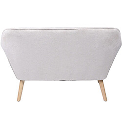 Canapé Alexandra House Living Beige 128 x 74 x 76 cm pas cher