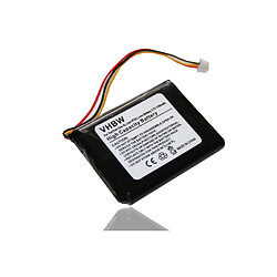 vhbw Batterie remplacement pour Maxwell IPC653443 pour appareil GPS de navigation (1100mAh, 3,7V, Li-ion)