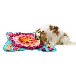 Universal 1 Pièce 2 Pièces PET Puzzle Stress Relief Training, Nourrir des fleurs, Sniffing Mat, Explosion généralisée pour chats et chiens Vente en gros | Maison, Chiens Plumes pas cher