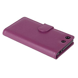 Avis Cadorabo Coque Sony Xperia M5 Etui en Violet