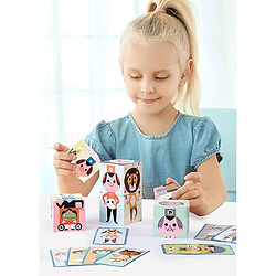 Acheter Universal Personnage en bois match puzzle jouets en bois jeux interactifs pour les parents éducation